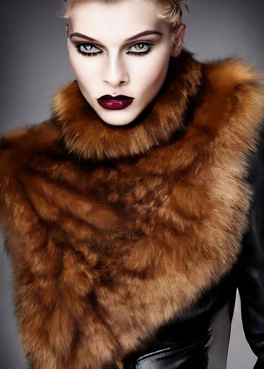 Autumn winter fashion, furs and leather thumb