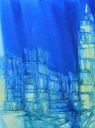 Original Abstract Expressionism Architecture Paintings by Markus Wanger