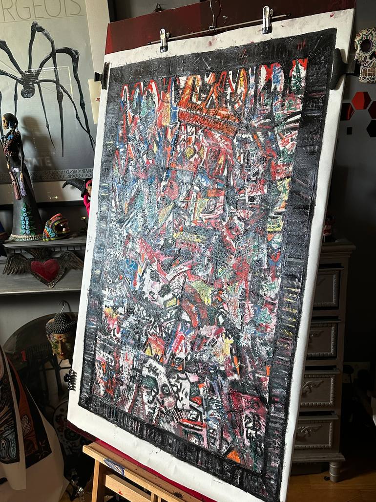 Original Abstract Painting by Bailey Burns