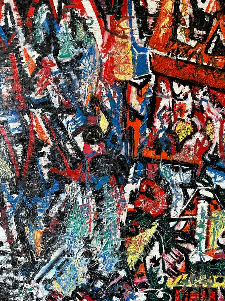 Original Abstract Painting by Bailey Burns