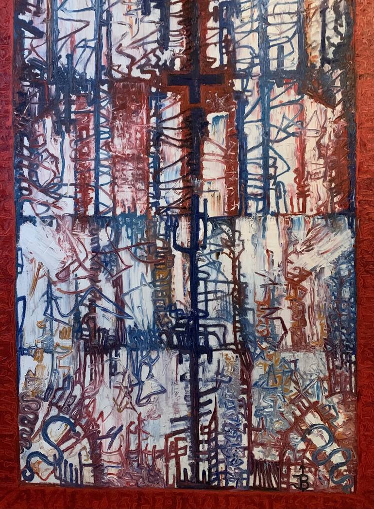 Original Abstract Painting by Bailey Burns