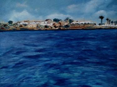 Original Impressionism Seascape Paintings by Pura Gil