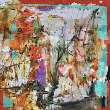 Print of Abstract Expressionism Abstract Mixed Media by Norman Ritchie