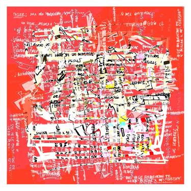 Print of Abstract Expressionism Cities Digital by Norman Ritchie
