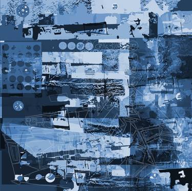 Print of Abstract Expressionism Abstract Digital by Norman Ritchie