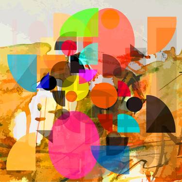 Original Illustration Abstract Digital by Norman Ritchie