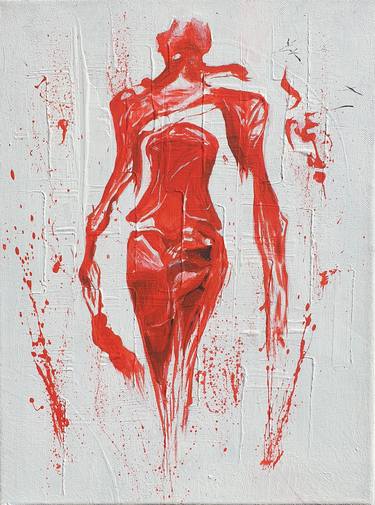 Print of Abstract Body Paintings by Roland Budin