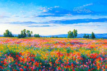 Original Impressionism Landscape Paintings by Nik Tod