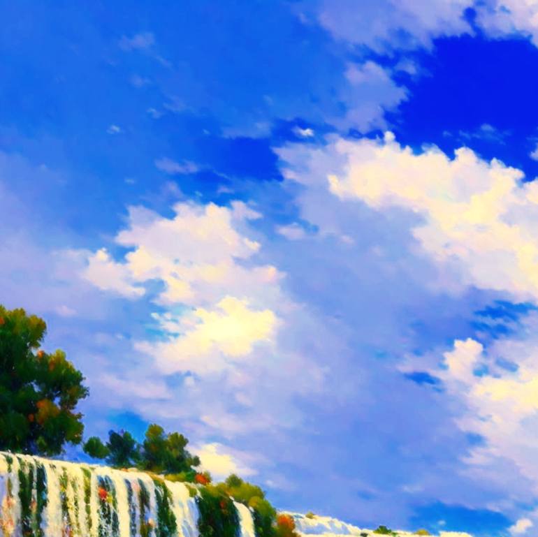 Original Contemporary Landscape Painting by Nik Tod