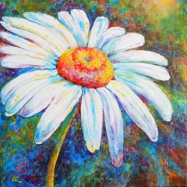 Original Impressionism Floral Paintings by Nik Tod