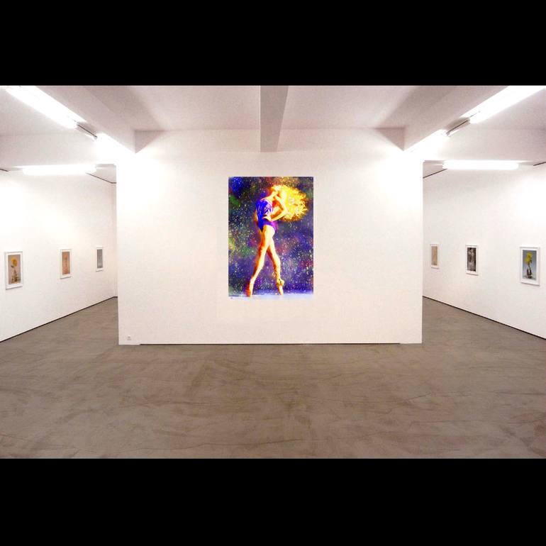 Original Art Deco Body Painting by Nik Tod