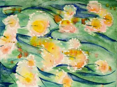 Print of Impressionism Floral Paintings by Aline MacCord