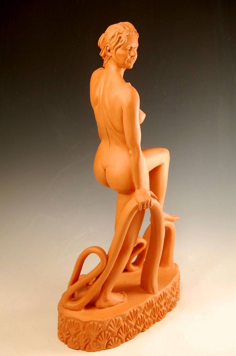 Original Figurative Nude Sculpture by Daniel Slack