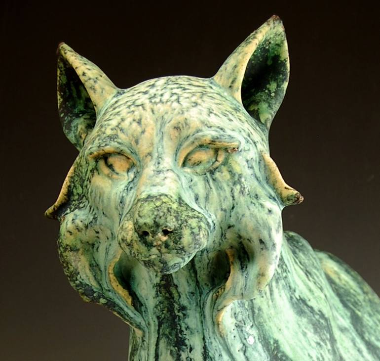 Original Cats Sculpture by Daniel Slack