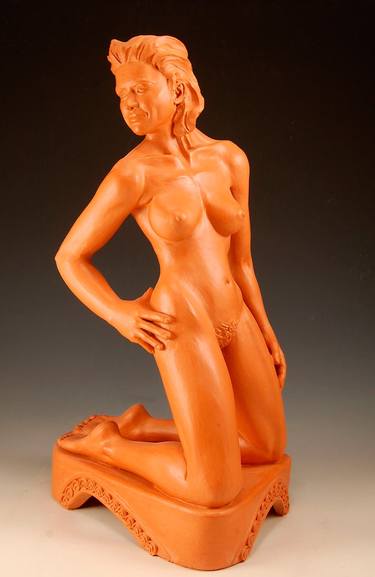 Original Figurative Nude Sculpture by Daniel Slack