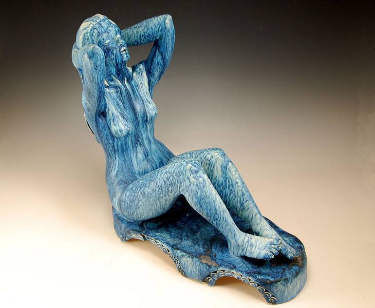 Original Figurative Nude Sculpture by Daniel Slack