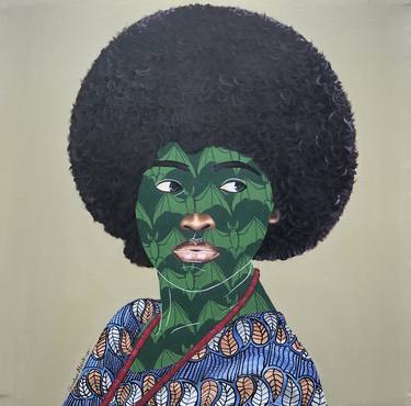 Print of Portrait Paintings by Oluwafemi Afolabi