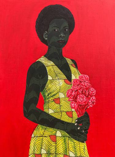 Print of Love Paintings by Oluwafemi Afolabi