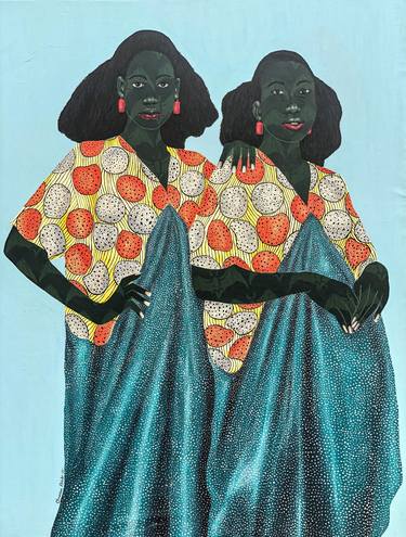 Print of Pop Art Fashion Paintings by Oluwafemi Afolabi