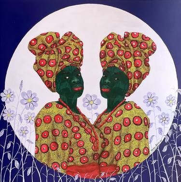 Original Women Paintings by Oluwafemi Afolabi