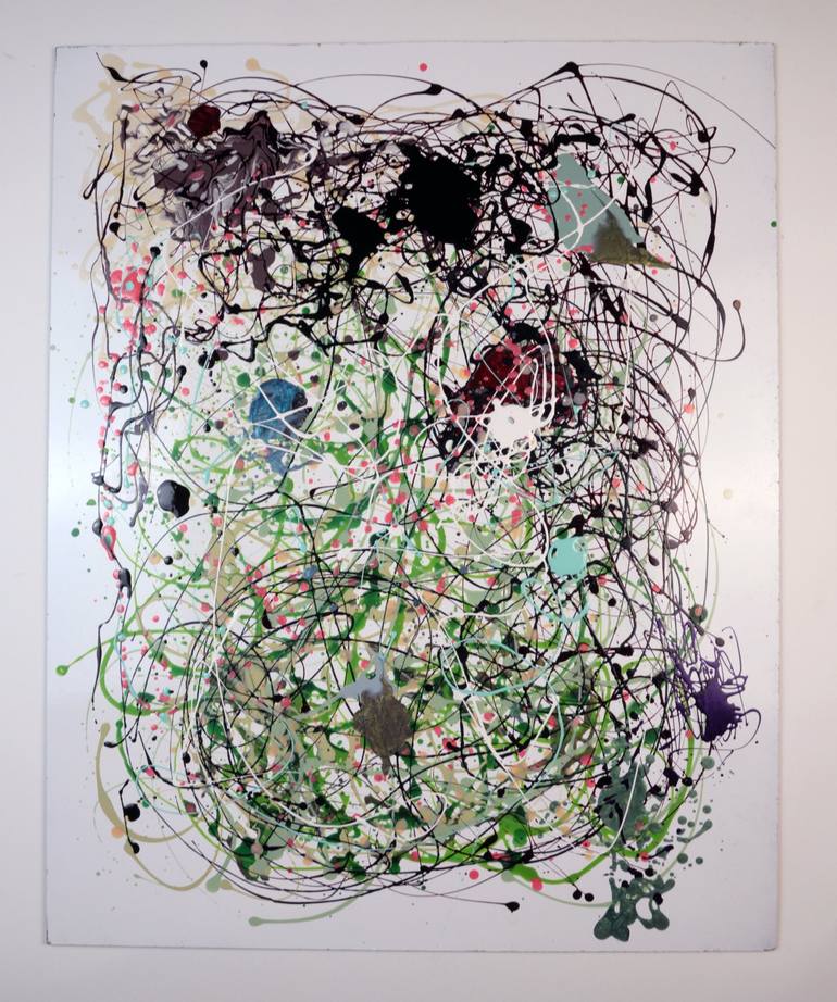 Nail Polish Pollock 6 Painting by Alicia Hunter Saatchi Art