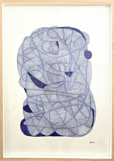 Original Abstract Drawings by Nicole Farago