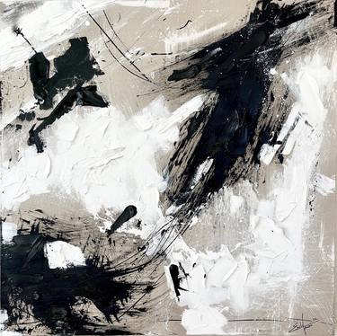 Original Abstract Expressionism Abstract Painting by Emile Lancée