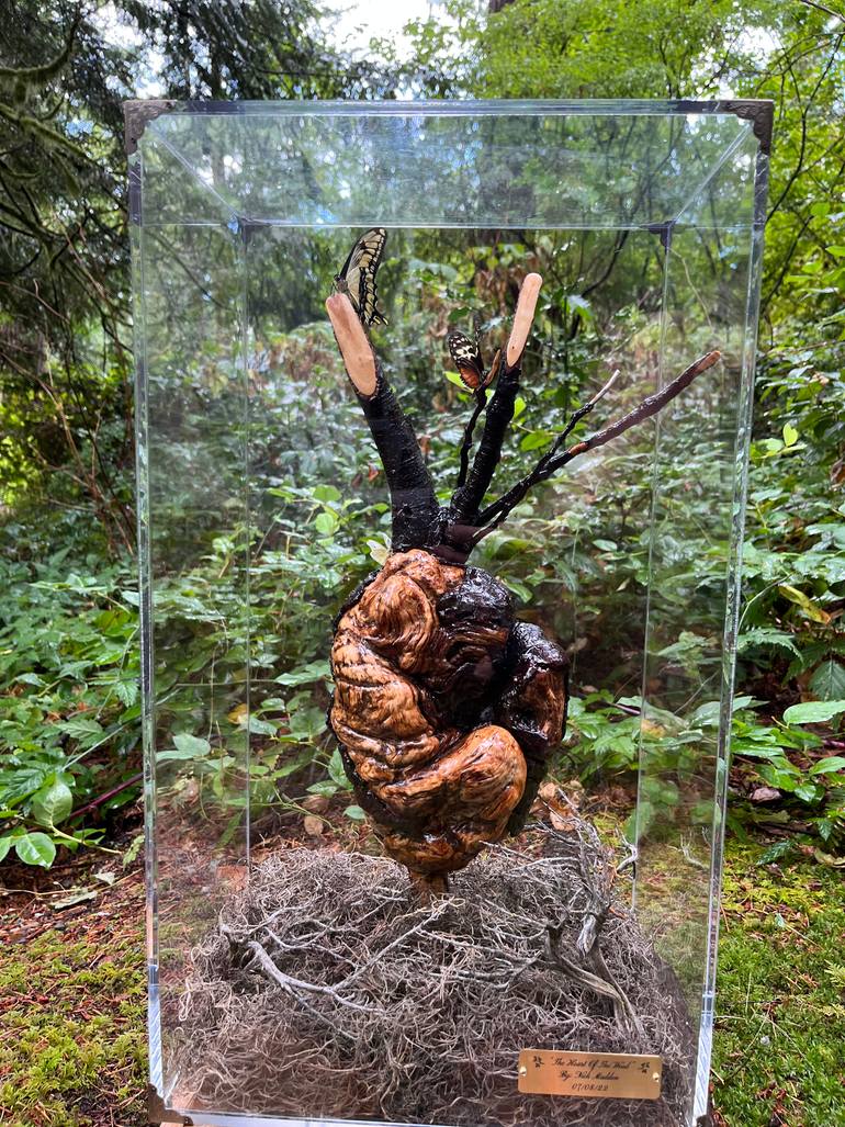 Original Surrealism Nature Sculpture by Nicholas Maddon