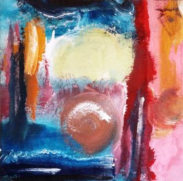 Original Abstract Expressionism Abstract Paintings by Sunardy Kasim