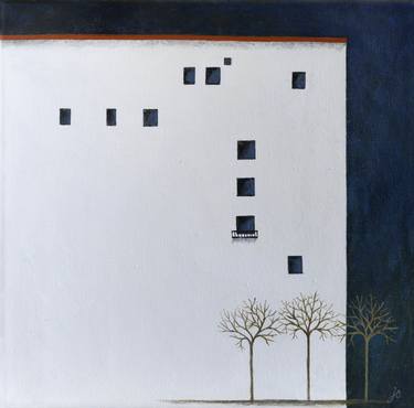 Print of Dada Architecture Paintings by Jacqueline Schreier
