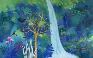 Original Illustration Nature Paintings by Jacqueline Schreier