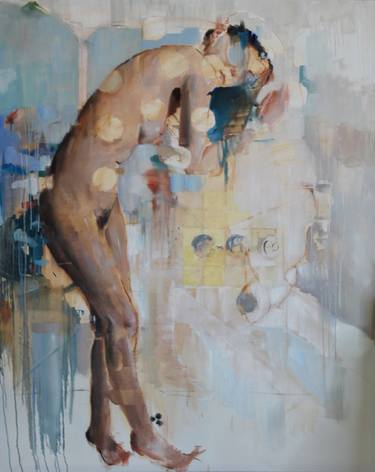 Original Figurative Nude Paintings by Jess Tedder