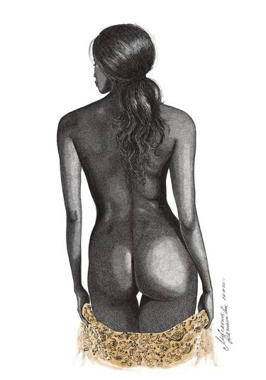 Original Body Drawings by Miglena Dyankova