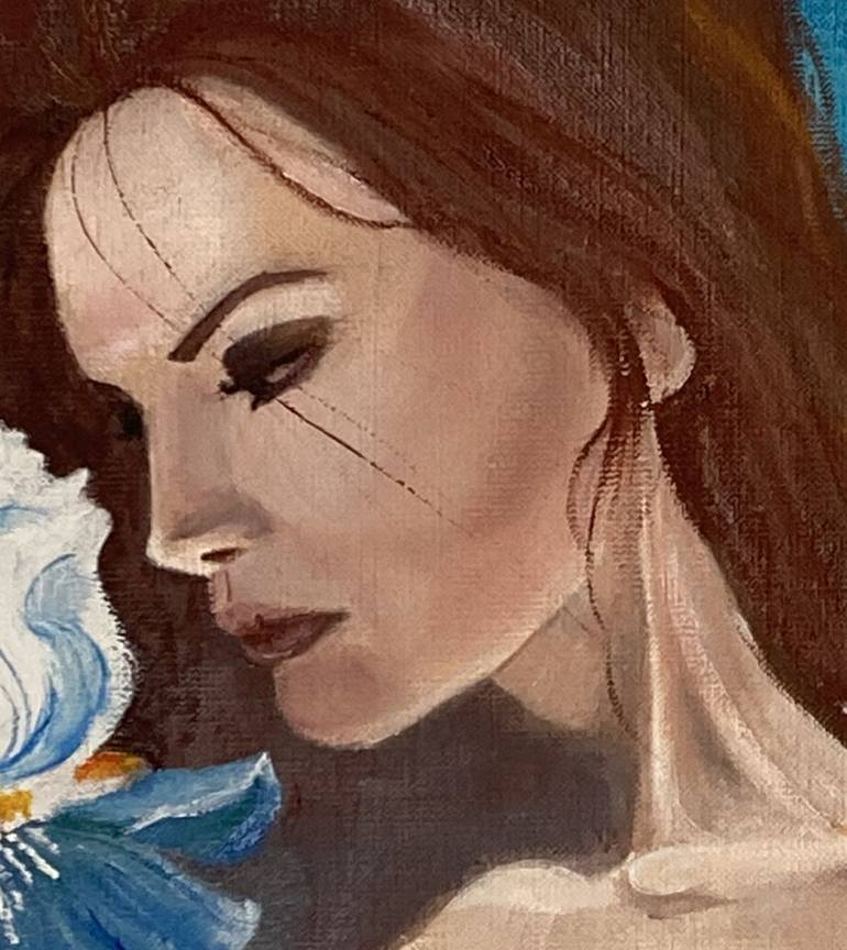 Original Realism Women Painting by Miglena Dyankova