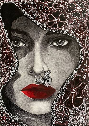 Original Women Drawings by Miglena Dyankova