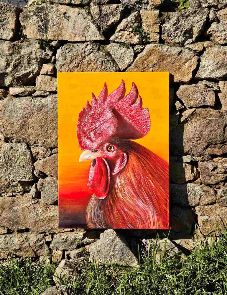 Original Realism Animal Painting by Miglena Dyankova