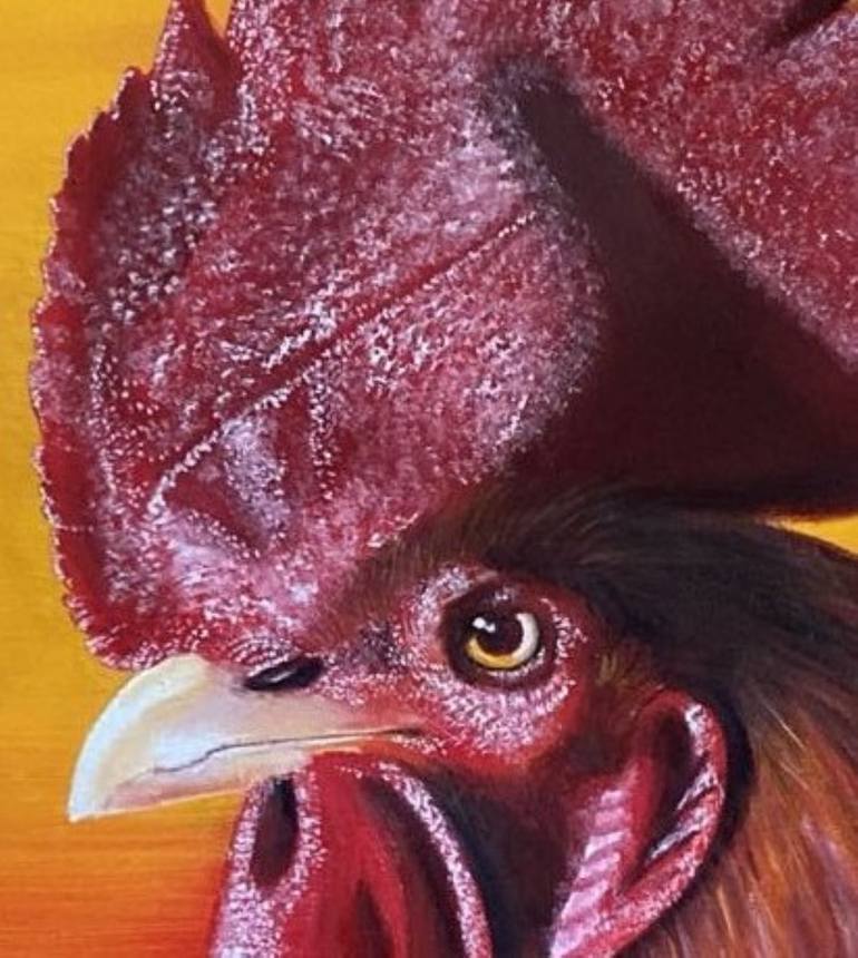 Original Realism Animal Painting by Miglena Dyankova
