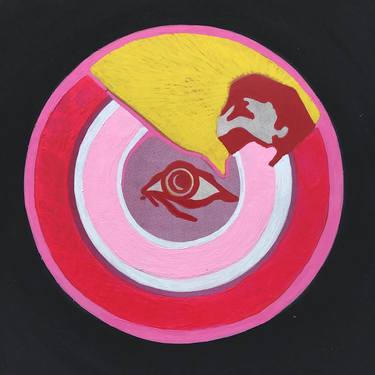 Original Pop Art Light Mixed Media by Adrienne Mixon