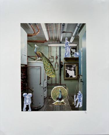 Print of Surrealism Home Collage by Adrienne Mixon