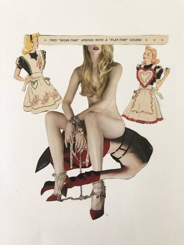 Original Women Collage by Adrienne Mixon