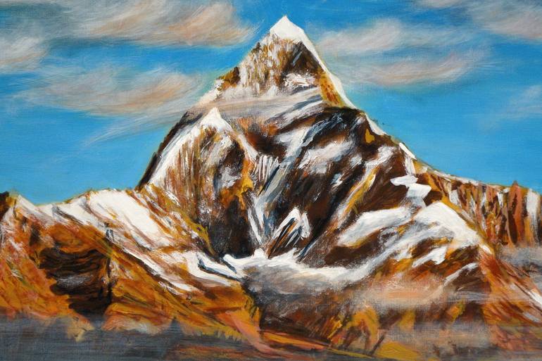 Original Impressionism Language Painting by Iurii Zaika