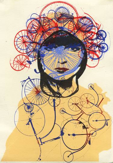 Original Bicycle Printmaking by Jairo And Nicola