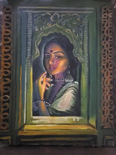 Original Portrait Paintings by Richu Kharwal