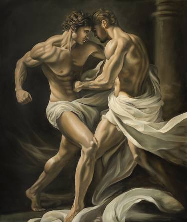 Original Fine Art Nude Paintings by ROMEO ROVENTE