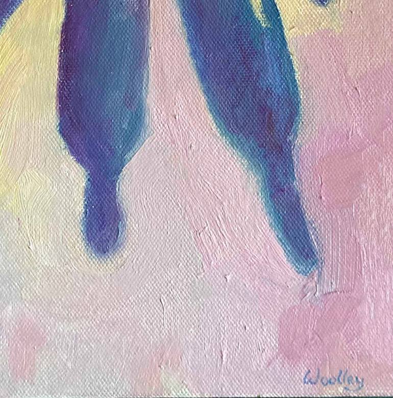Original Abstract Expressionism People Painting by Eleanor Woolley