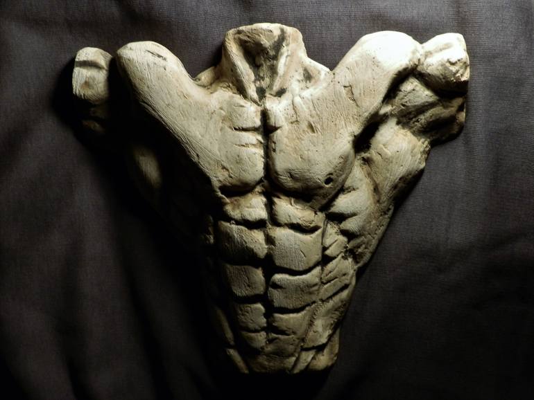 Original Realism Body Sculpture by Lycurgus King Of Sparta