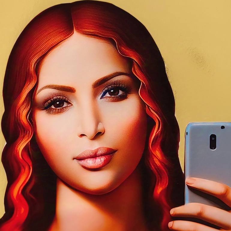 Original Pop Art Pop Culture/Celebrity Collage by Spiro Art