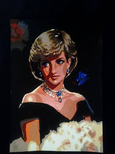 Original Pop Culture/Celebrity Paintings by Catherine C