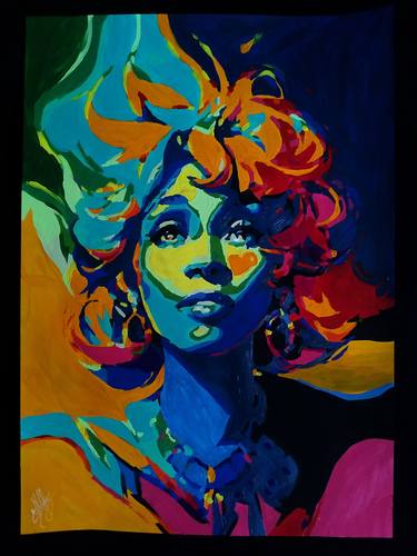 Original Pop Art Pop Culture/Celebrity Paintings by Catherine C