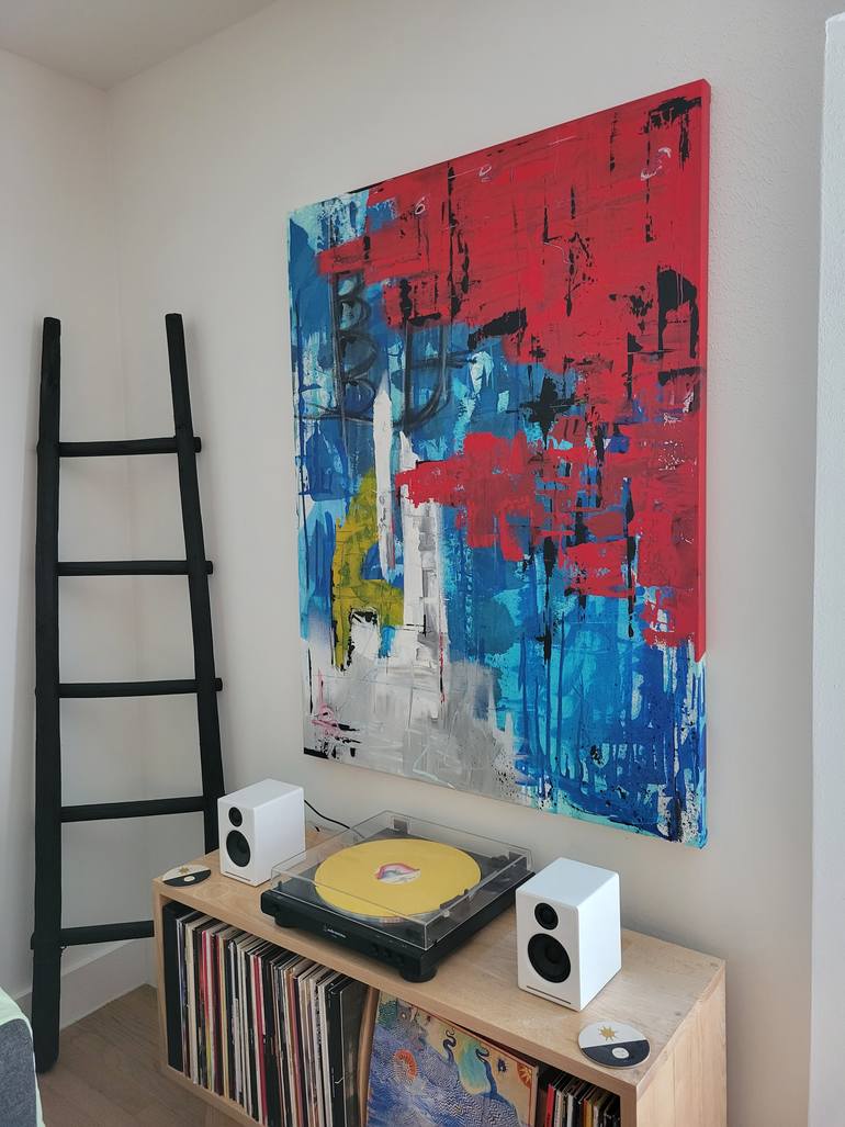 Original Abstract Expressionism Abstract Painting by Ethan Betzen